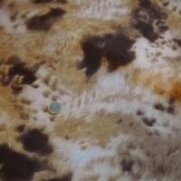 Satin doublure motif fourrure animale 2
