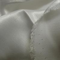 Satin duchesse polyester blanc 2 