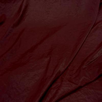 Satin froisse couleur sanguine 1 