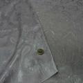 Satin gris metal cachemire et chevrons 1 
