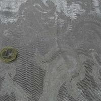 Satin gris metal cachemire et chevrons 3 