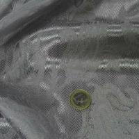 Satin gris metal cachemire et chevrons 4 