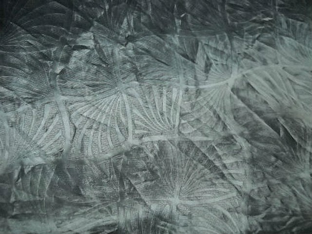 Satin gris metal motif japonais 3
