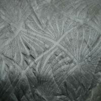 Satin gris metal motif japonais 4