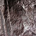Satin marron glace froisse 1 
