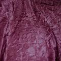 Satin mat froissse lie de vin 1