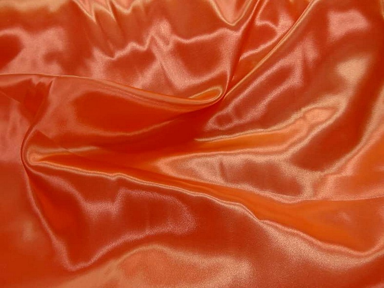 Satin orange corail poly 2