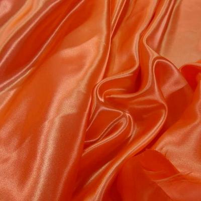 Satin orange corail poly 3 