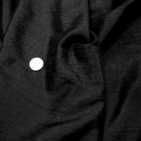 Satin polyamide noir froisse 2 
