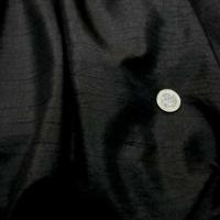 Satin polyamide noir froisse 3 