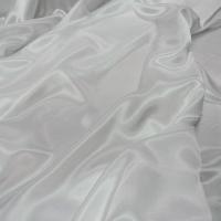Satin polyester blanc 3 