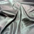 Satin polyester gris metal 1
