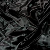 Satin polyester noir6