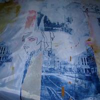 Satin polyester paris 3 