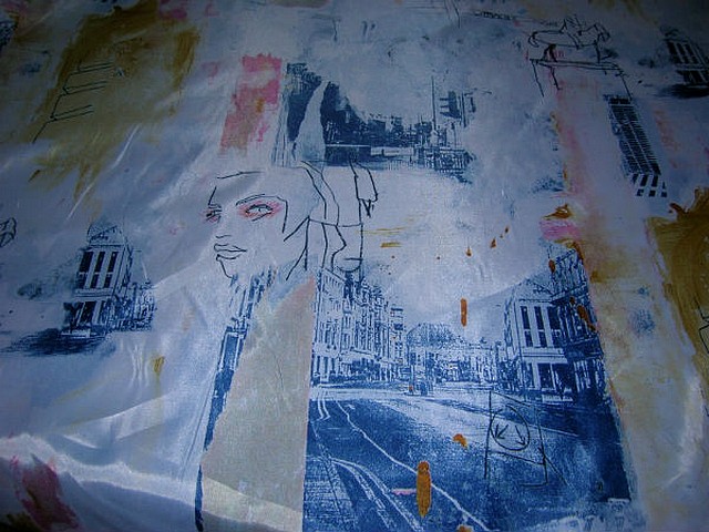 Satin polyester paris 3
