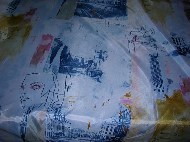 Satin polyester paris 4