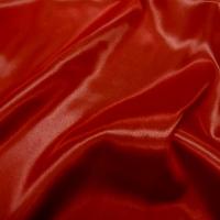 Satin polyester rouge4