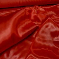 Satin polyester rouge8