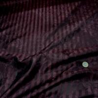 Satin prune et aubergine fleurs rayures 3 