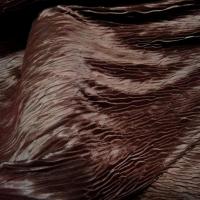 Satin sepia plisse 5 