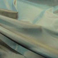 Satin taffetas or reflet bleu givre 5