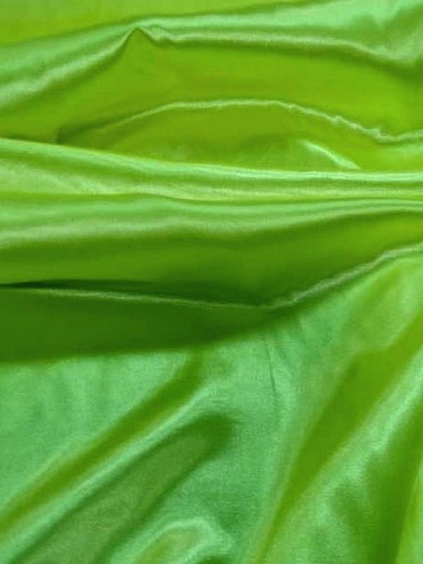 Satin vert anis poly 2 