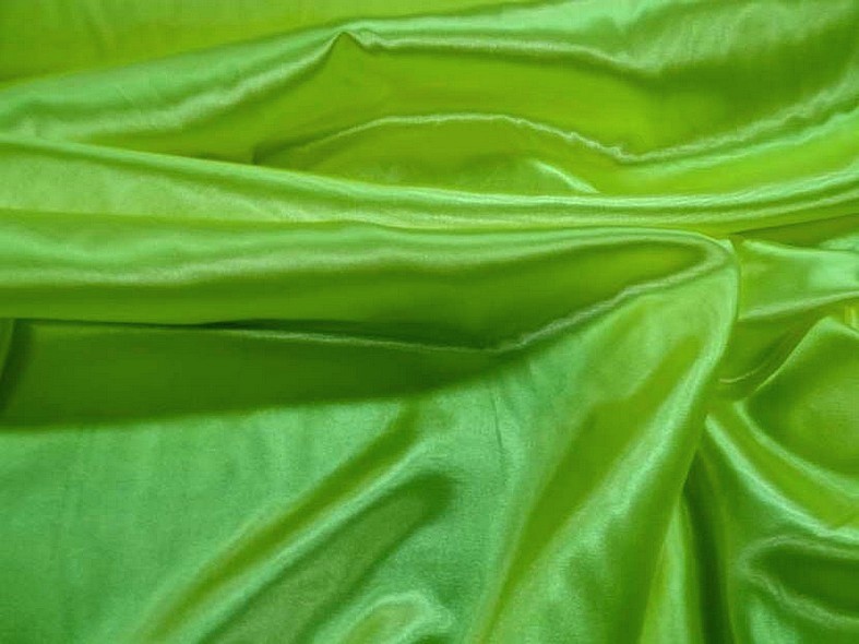 Satin vert anis poly 2