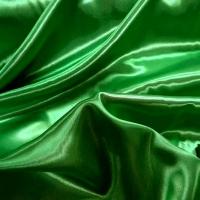 Satin vert emeraude poly 3