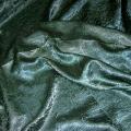 Satin vert sauge froisse nervures 1 