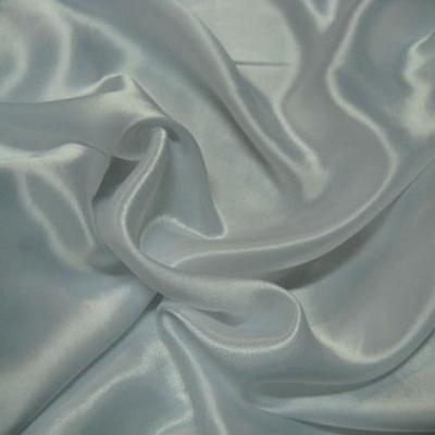 Satin viscose blanc