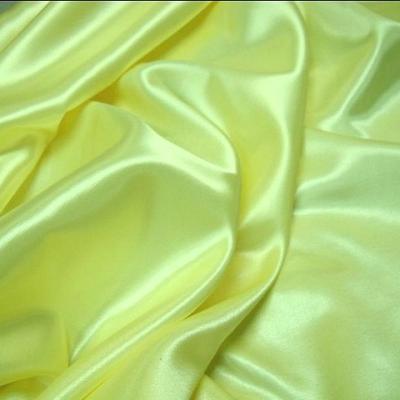 Satin viscose jaune souffre 1 