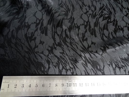 Satin viscose noir 03