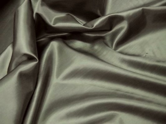 Satin viscose taupe