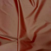 Satine changeant orange tisse avec des fils jaune rouge 2 