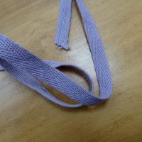 Serge coton teinte glycine 1 