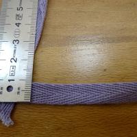 Serge coton teinte glycine 2 