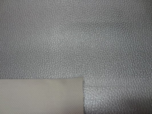 Simili cuir martele gris metal2 1