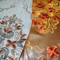 Skai caramel brode motifs classiques 2 