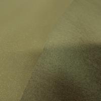 Skai creme finement paillete or envers suedine 5 