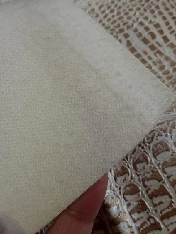photo de Skai croco teintes creme et cuivre recto et verso