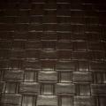 Skai marron fonce motif cannage 1 
