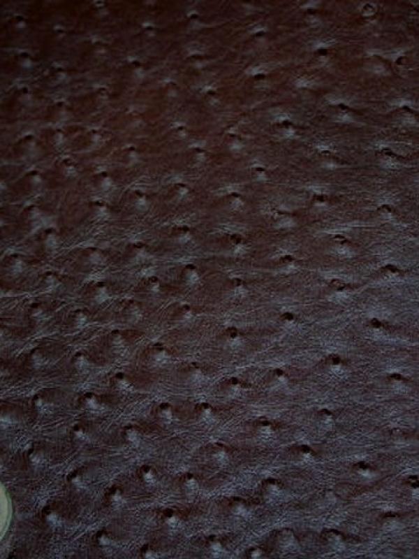 Sky imitation autruche marron