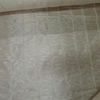 Soie d ameublement sable moiree et faconnee