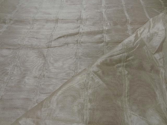Soie d ameublement sable moiree et faconnee 1
