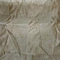 Soie d ameublement vanille moiree et faconnee 1