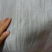 Soie melangee plissee gris perle 1