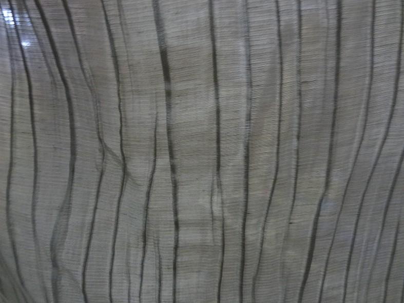 Soie melangee plissee gris perle 4