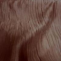 Soie melangee plissee teinte noisette 2