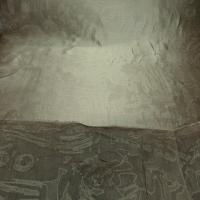 Soie vieil or faconnee effet marbre 2