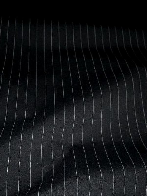 Stretch lycra noir rayures tennis blanches 1 